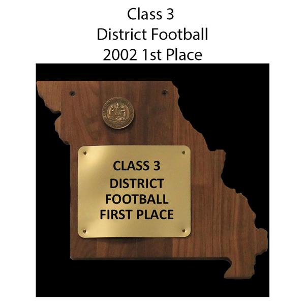 Football District 1st Place 